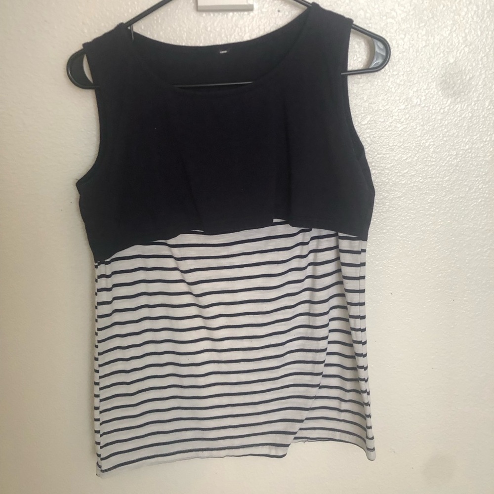 Nursing tank top